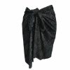 Swimwear * | Bromelia Swimwear Praia Sarong Midnight Lace