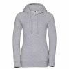 Sweatshirts & Sweaters * | Russell Womens Premium Authentic Hoodie (3-Layer Fabric) ( ) Light Oxford