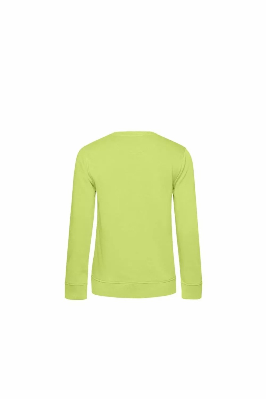 Sweatshirts & Sweaters * | B&C B&C Womens/Ladies Organic Sweatshirt ( ) Lime Green