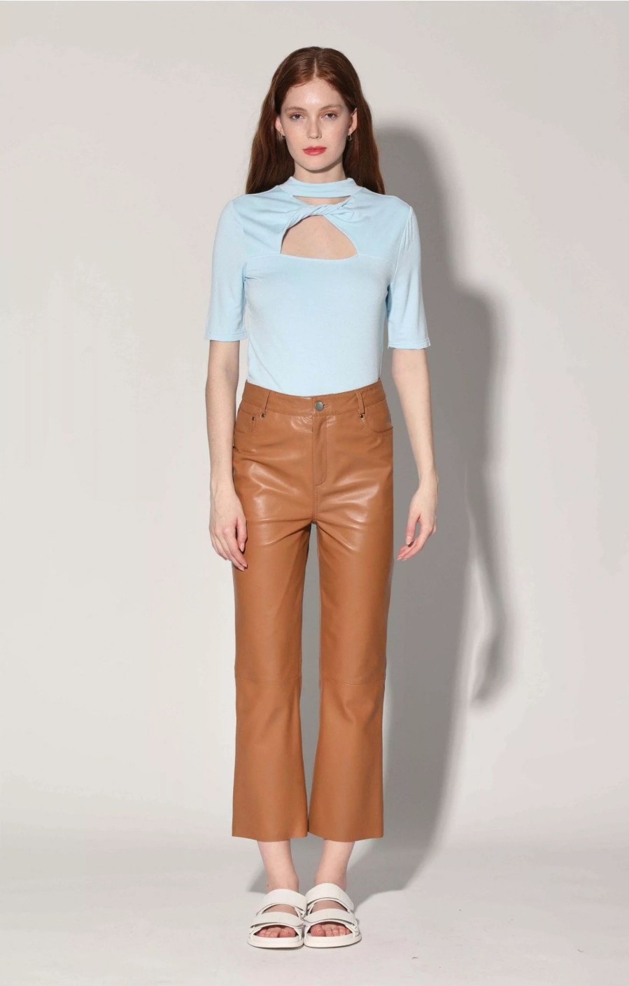 Bottoms * | Walter Baker Selma Pant, Camel