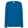 Sweatshirts & Sweaters * | Of The Loom Fruit Of The Loom Ladies Fitted Lightweight Raglan Sweatshirt (240 Gsm) Royal