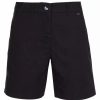 Bottoms * | Trespass Womens/Ladies Scenario Hiking Shorts Black