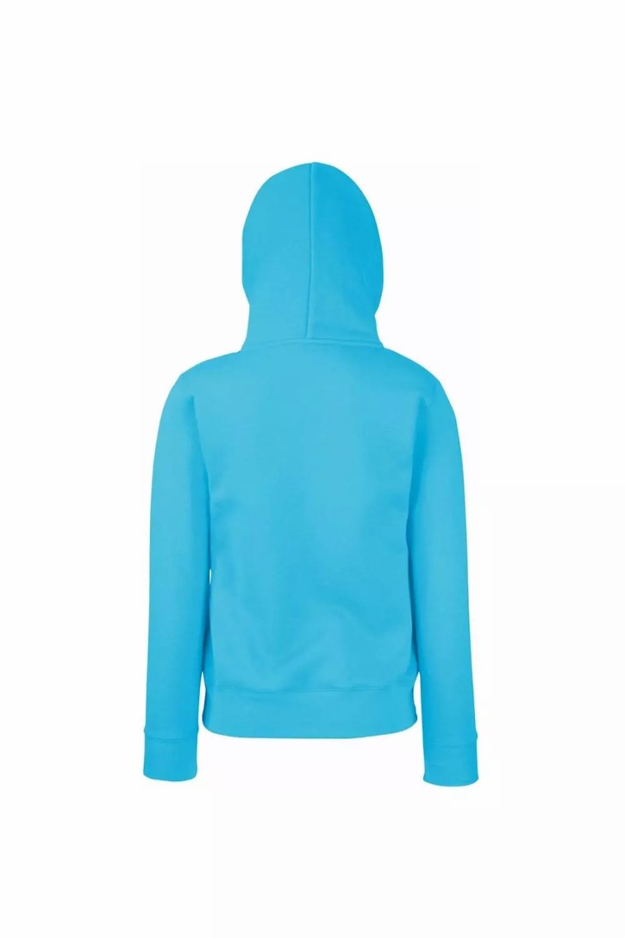 Sweatshirts & Sweaters * | Of The Loom Fruit Of The Loom Ladies Lady Fit Hooded Sweatshirt / Hoodie ( ) Azure Blue