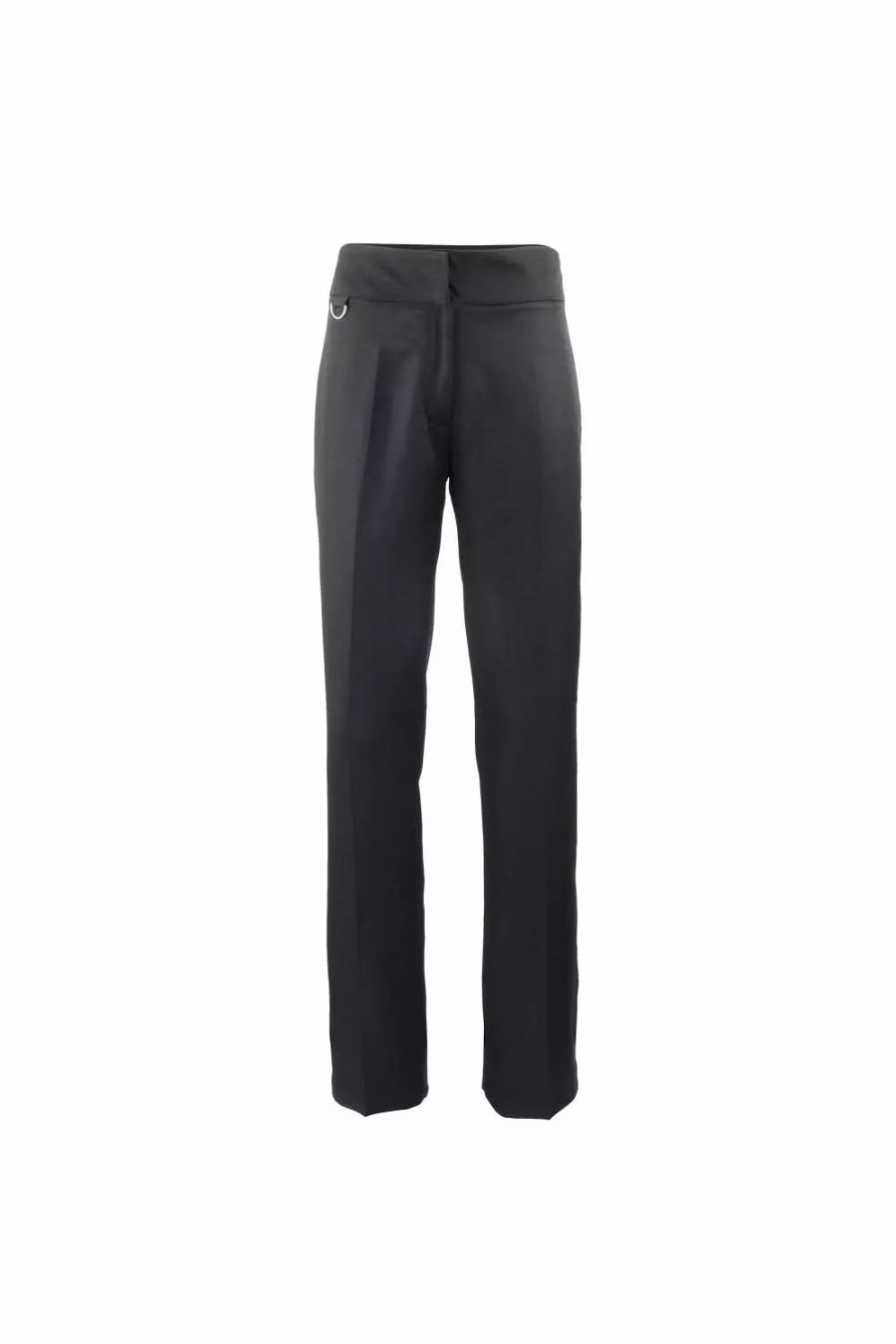 Bottoms * | Premier Premier Womens/Ladies Flat Front Hospitality / Catering / Bar / Trousers Black