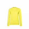 Sweatshirts & Sweaters * | B&C B&C Womens/Ladies Set-In Sweatshirt ( ) Sun Yellow