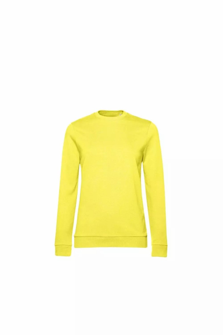 Sweatshirts & Sweaters * | B&C B&C Womens/Ladies Set-In Sweatshirt ( ) Sun Yellow