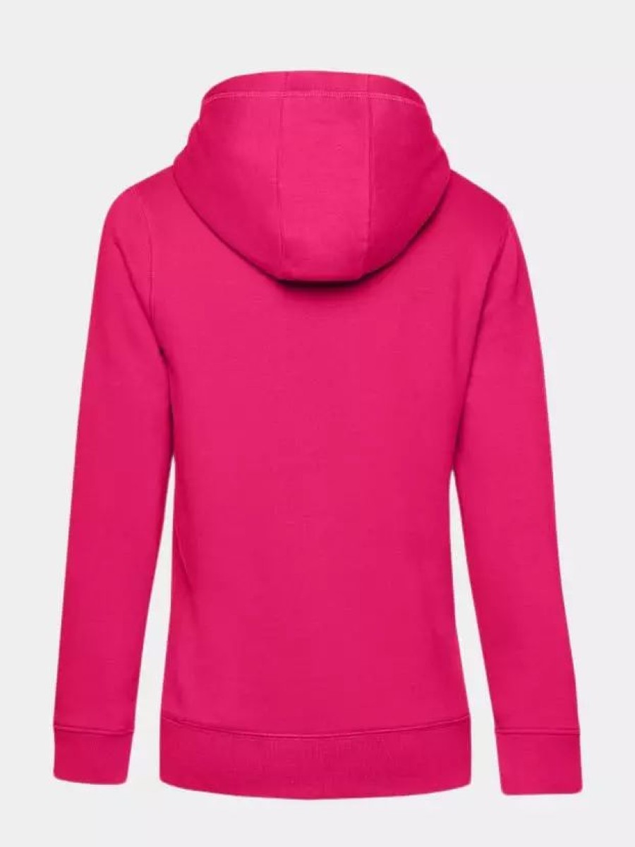 Sweatshirts & Sweaters * | B&C B&C Womens/Ladies Queen Hoody Magenta Pink