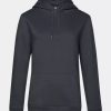 Sweatshirts & Sweaters * | B&C B&C Womens/Ladies Queen Hoody Asphalt