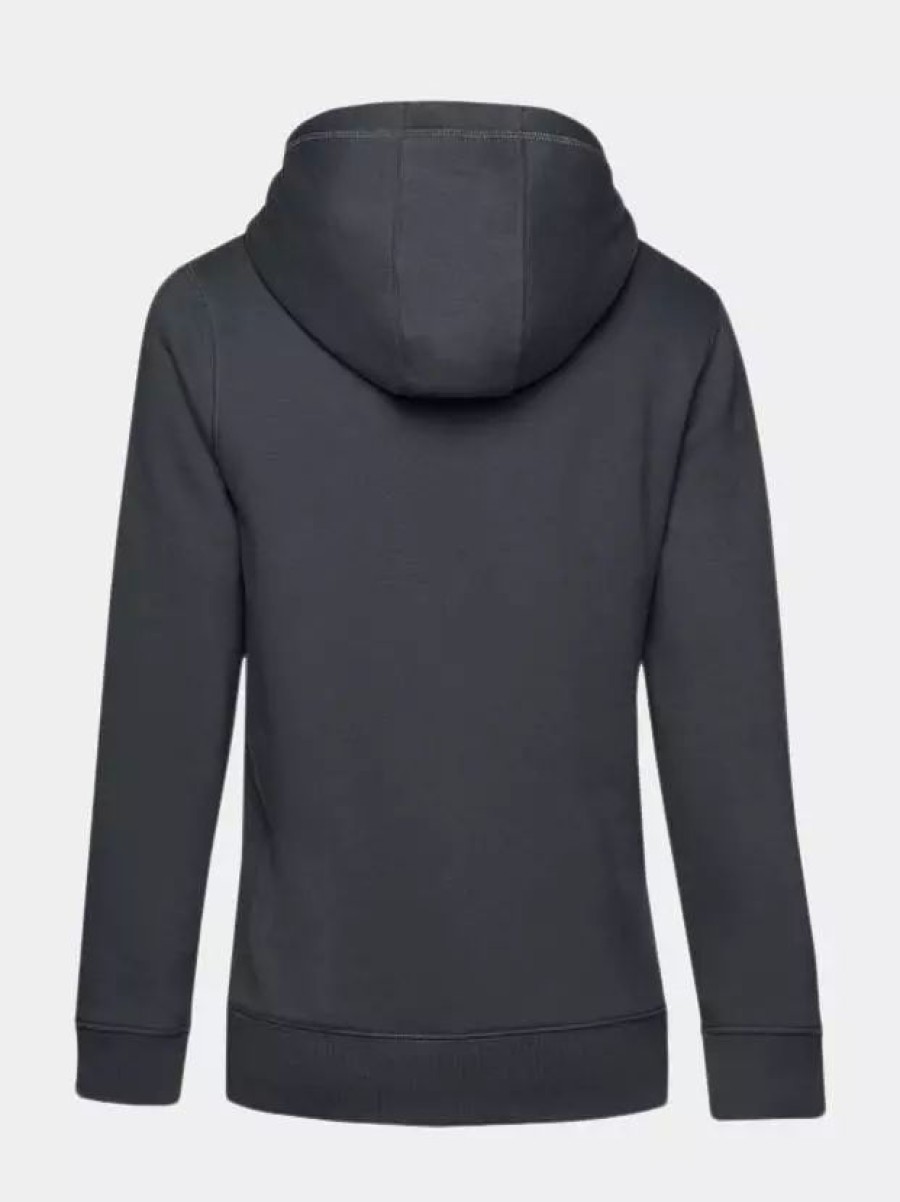 Sweatshirts & Sweaters * | B&C B&C Womens/Ladies Queen Hoody Asphalt