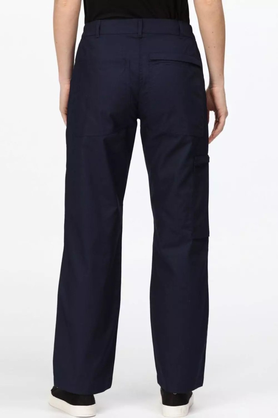 Bottoms * | Regatta Womens/Ladies New Action Water Repellent Pants/Bottoms ( ) Navy