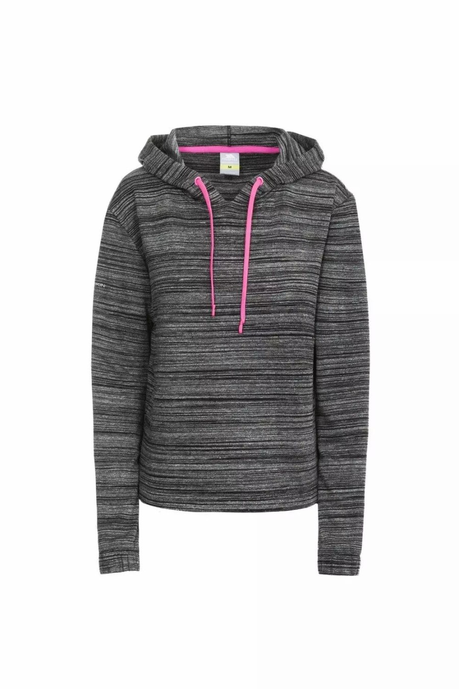 Sweatshirts & Sweaters * | Trespass Womens/Ladies Mair Active Hoodie Grey Marl