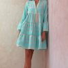 Dresses * | Beach Haus Lla Dress Baby Blue