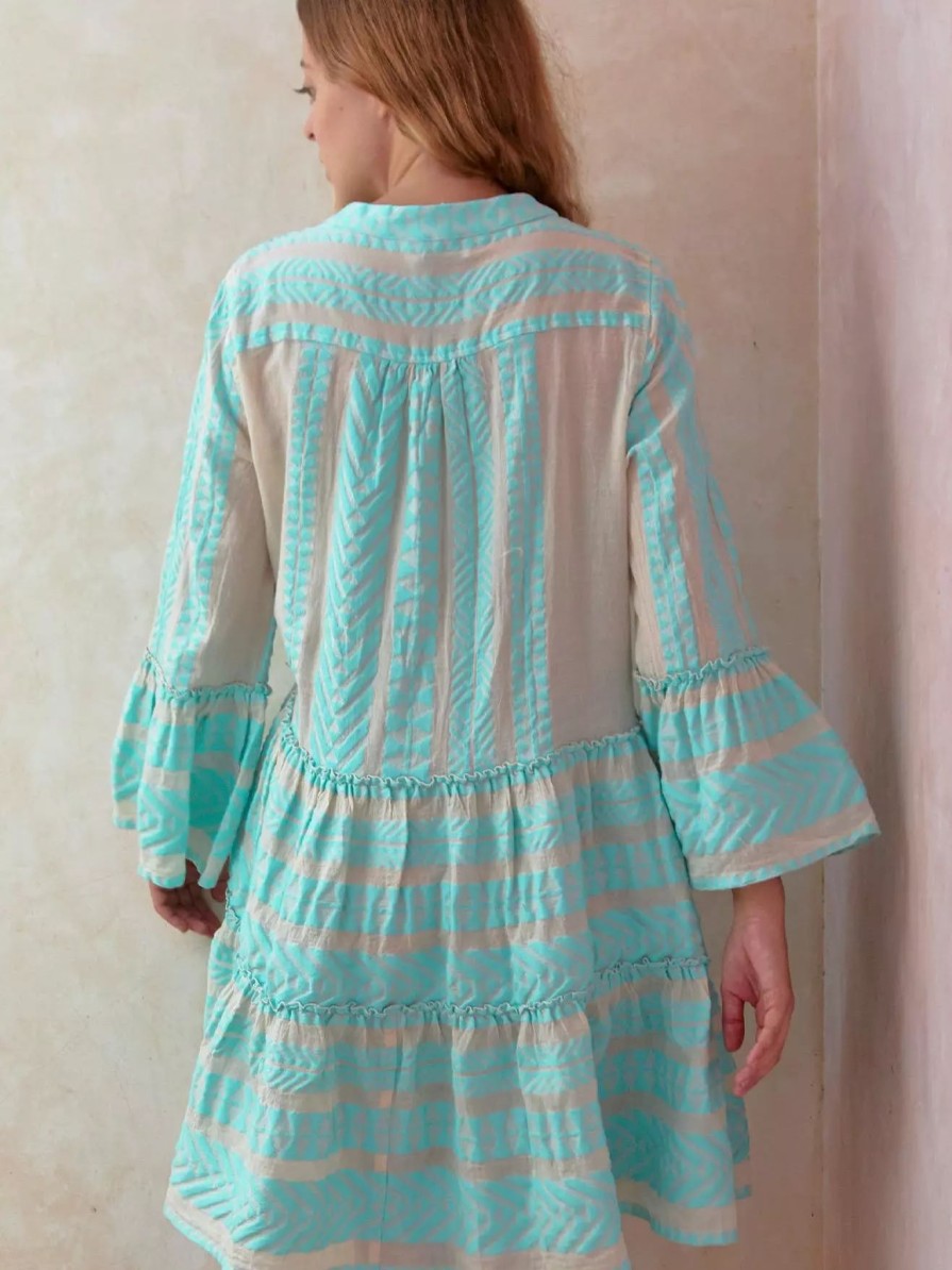 Dresses * | Beach Haus Lla Dress Baby Blue