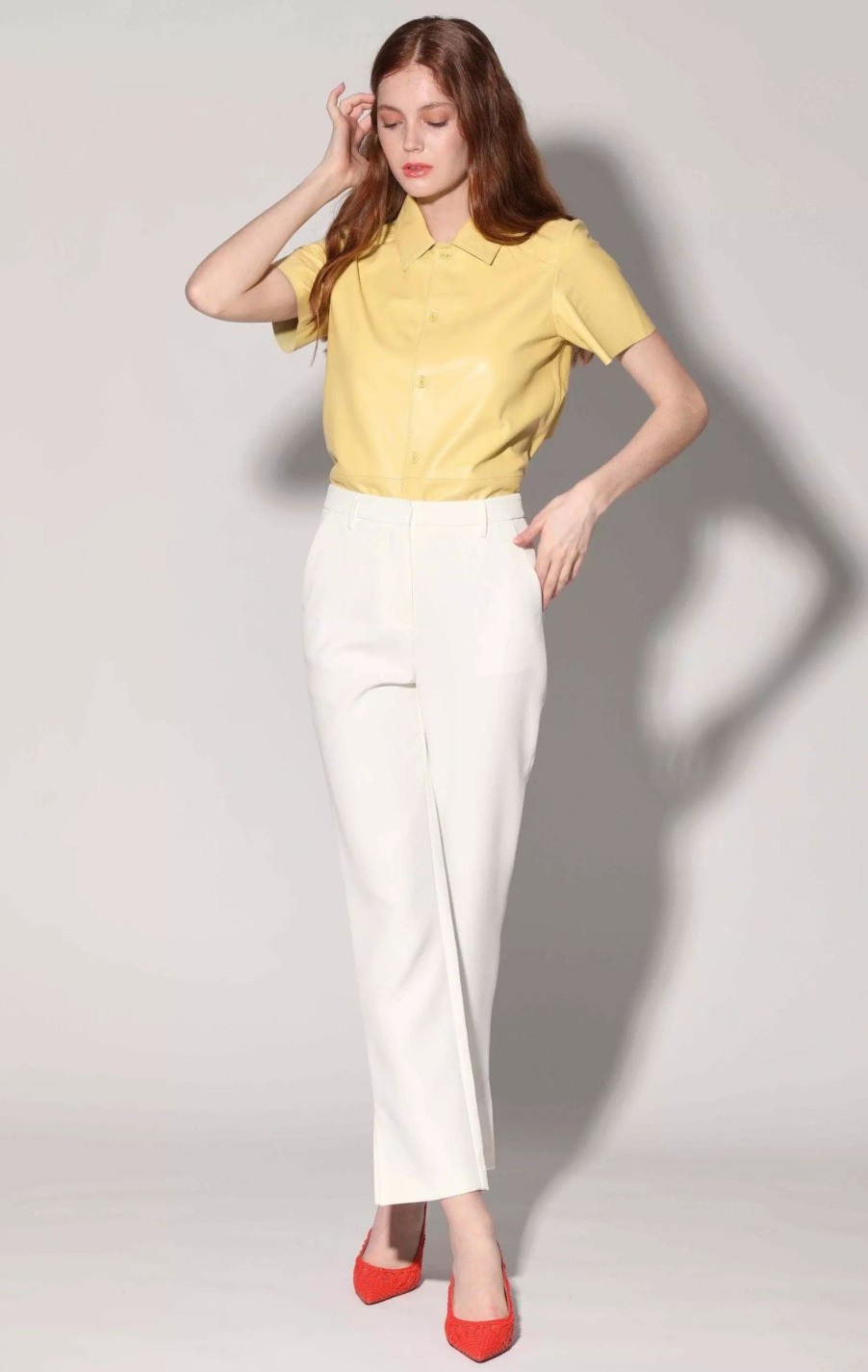 Bottoms * | Walter Baker Falon Pant, White