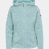 Sweatshirts & Sweaters * | Trespass Womens/Ladies Teesta Fleece Hoodie Aquamarine