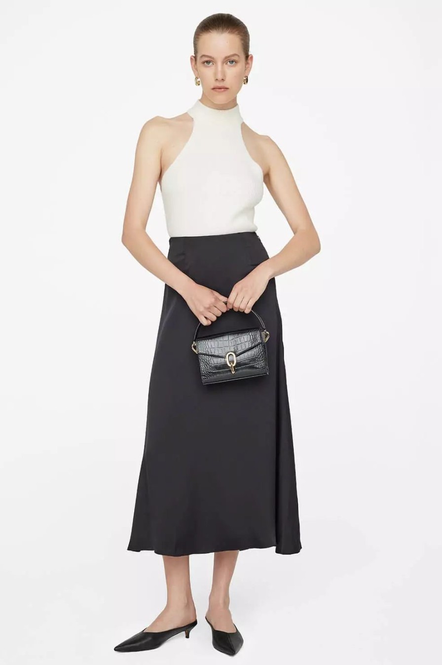 Skirts * | Anine Bing Verne Skirt Black