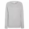 Sweatshirts & Sweaters * | Of The Loom Fruit Of The Loom Ladies Fitted Lightweight Raglan Sweatshirt (240 Gsm) ( ) Heather Grey