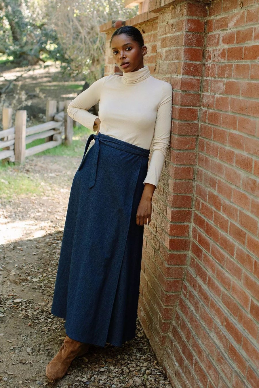 Skirts * | Rachel Pally Kelly Skirt Dark Denim