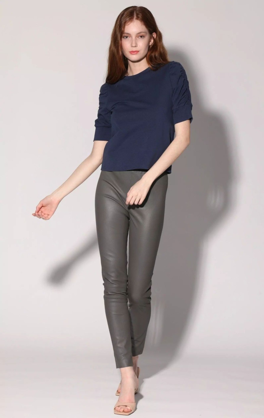 Bottoms * | Walter Baker Roxanna Pant Dark Taupe