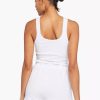 Bottoms * | Vitamin A Thalia Shorts White Organic Rib