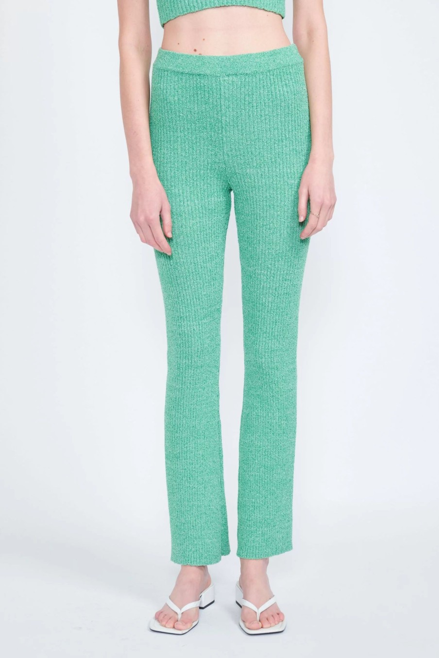 Bottoms * | Emory Park Raizel High Rise Pants Green