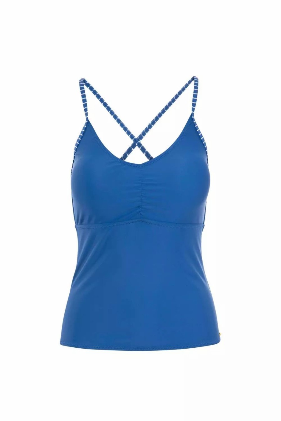 Swimwear * | Trespass Womens/Ladies Martha Tankini Top ( ) Blue Moon Stripe