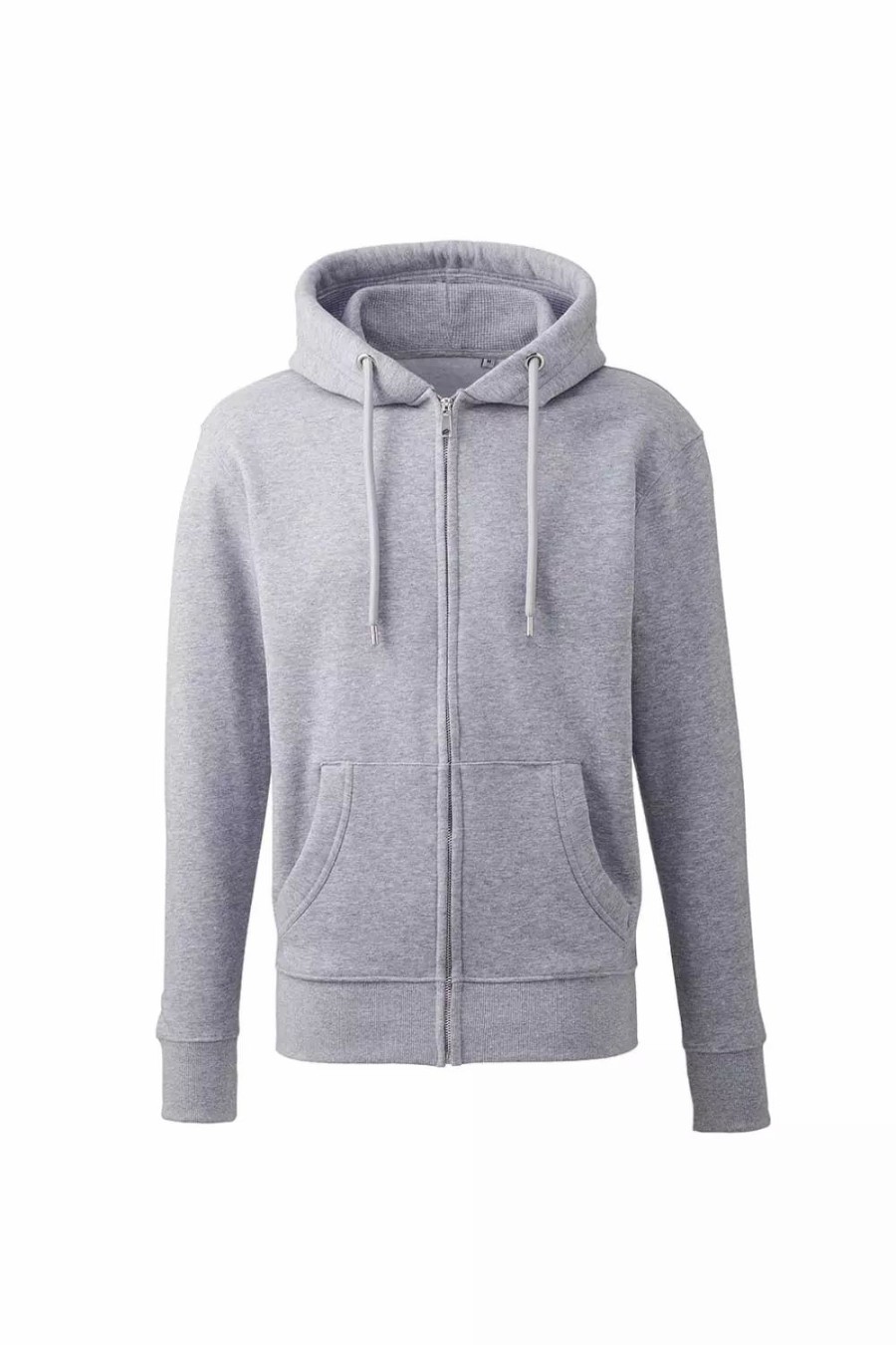 Sweatshirts & Sweaters * | Anthem Unisex Adult Organic Hoodie ( ) Gray Marl