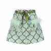 Skirts * | Andreeva Skirt With Feathers Mint