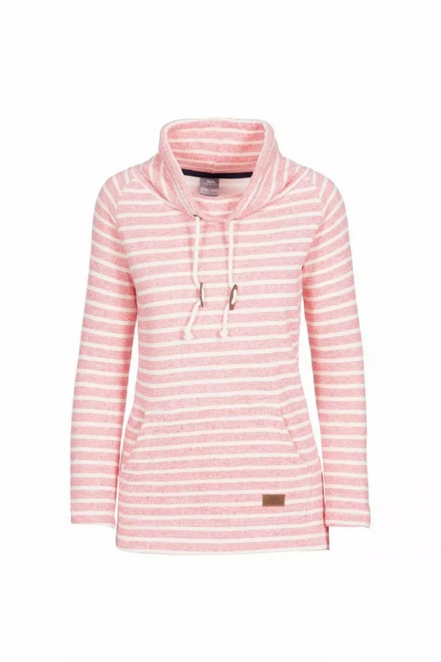 Sweatshirts & Sweaters * | Trespass Womens Cheery Striped Pull Over ( ) Peach