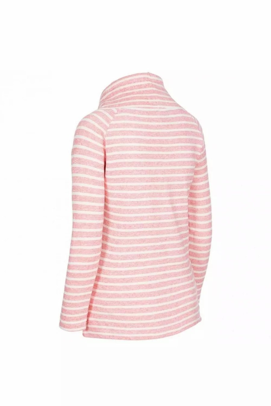 Sweatshirts & Sweaters * | Trespass Womens Cheery Striped Pull Over ( ) Peach