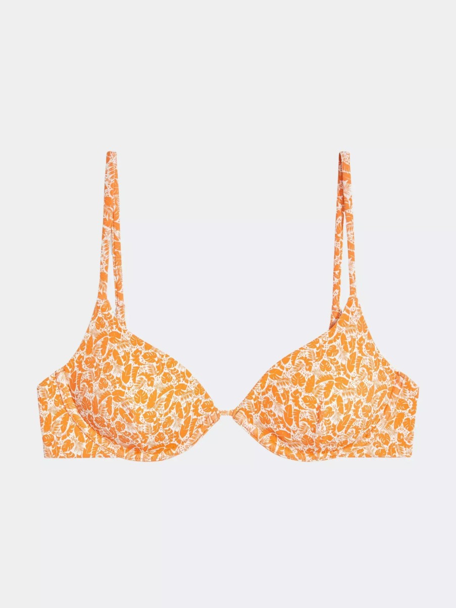 Swimwear * | Onia Liana Bikini Top Sunset Mini Palms