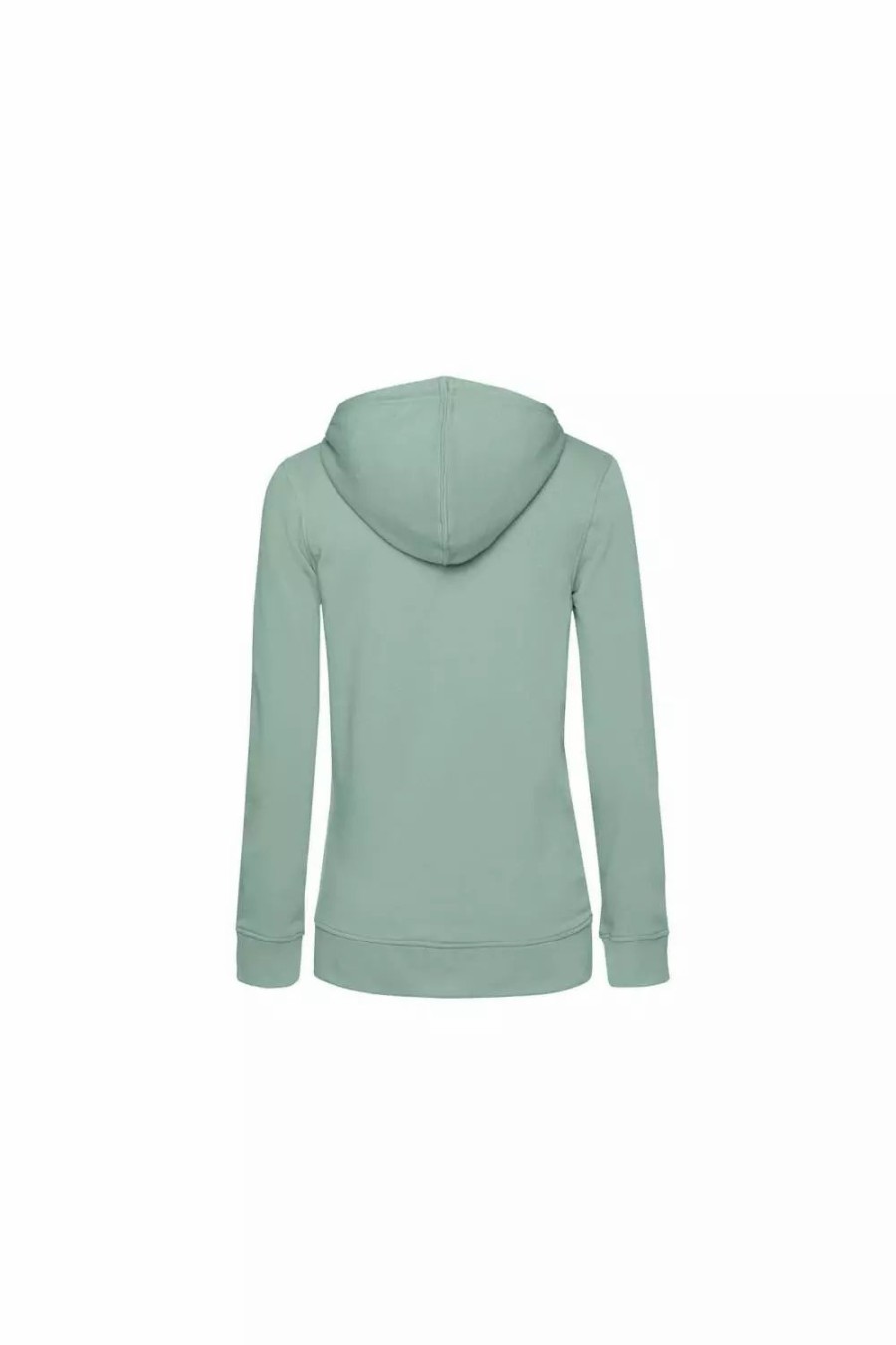 Sweatshirts & Sweaters * | B&C B&C Womens/Ladies Organic Hoodie ( ) Sage Green