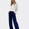 Bottoms * | Six Fifty Hannah Trouser Navy