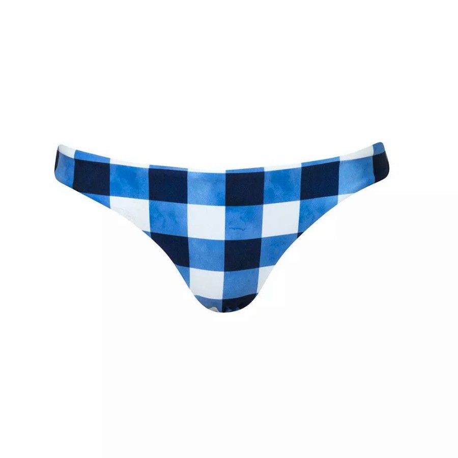 Swimwear * | Mola Mola Bell Picnic Sienna Bottom Blue