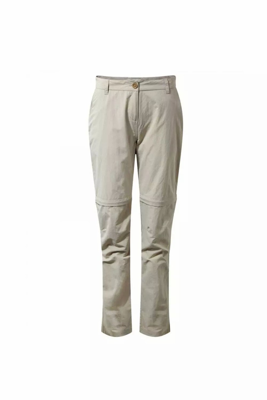 Bottoms * | Craghoppers Womens/Ladies Nosilife Zip Off Pants ( ) Desert Sand