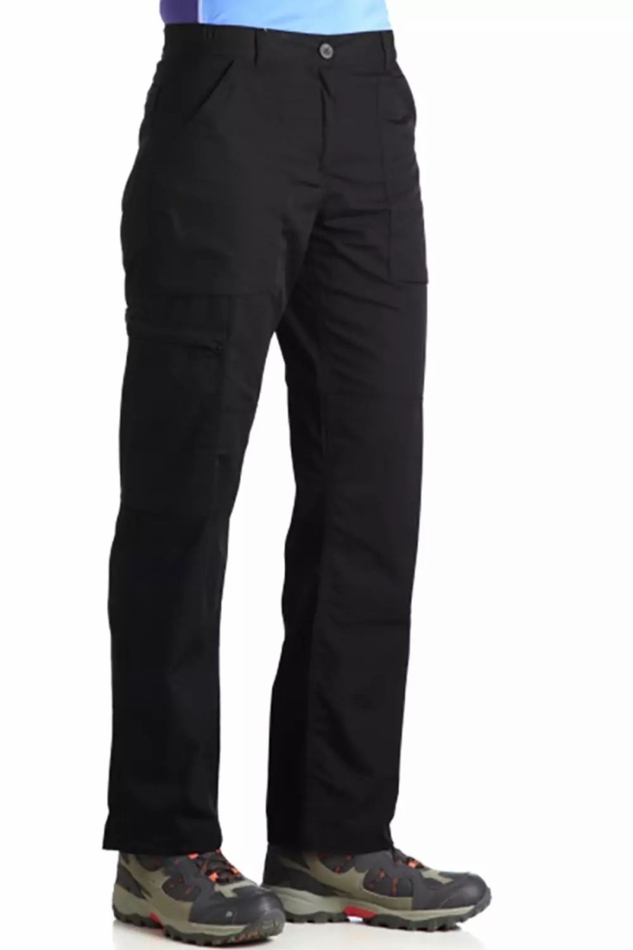 Bottoms * | Regatta Ladies New Action Trouser (Regular) / Pants ( ) Black