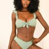 Swimwear * | Dippin Daisy'S Kiara Bottom Eucalyptus