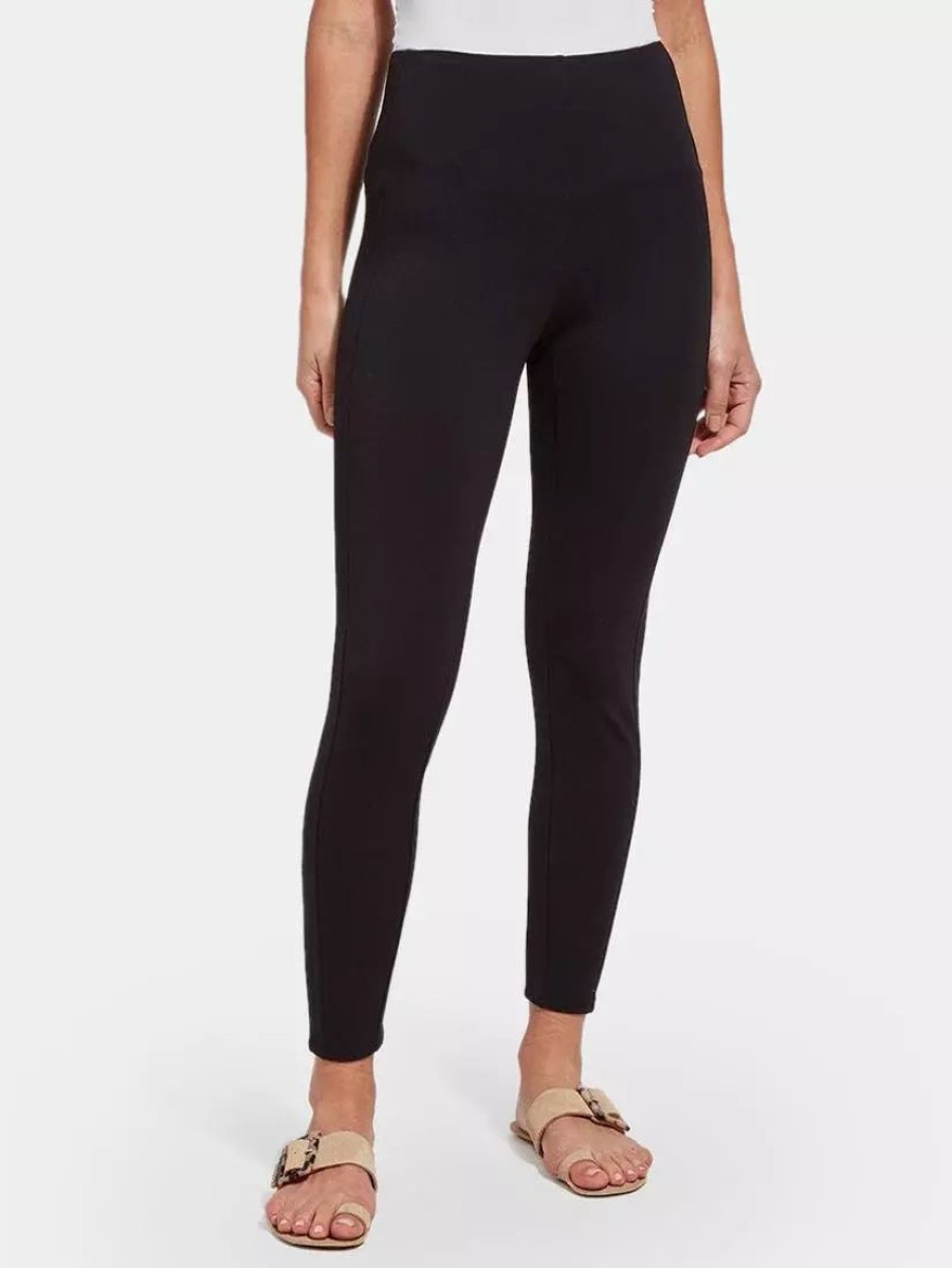 Bottoms * | Lysse Elm Crop Legging (Ecovero Lightweight Ponte)