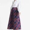 Skirts * | Sachin & Babi Leighton Skirt Party Plaid