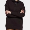 Sweatshirts & Sweaters * | Lysse Cozy Convertible Sweatshirt Black