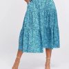 Skirts * | Estelle Sorrento Tier Skirt Blue