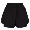 Bottoms * | Regatta Womens/Ladies Hilston 2 In 1 Shorts Black