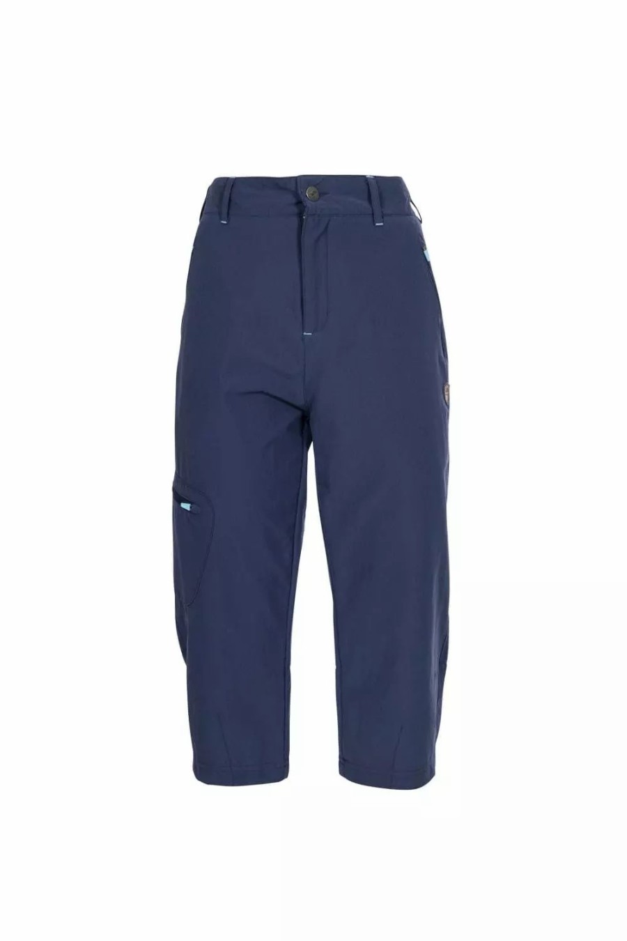 Bottoms * | Trespass Womens/Ladies Recognise Long Shorts Navy