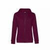 Sweatshirts & Sweaters * | B&C B&C Womens/Ladies Queen Hoodie ( ) Aubergine Purple