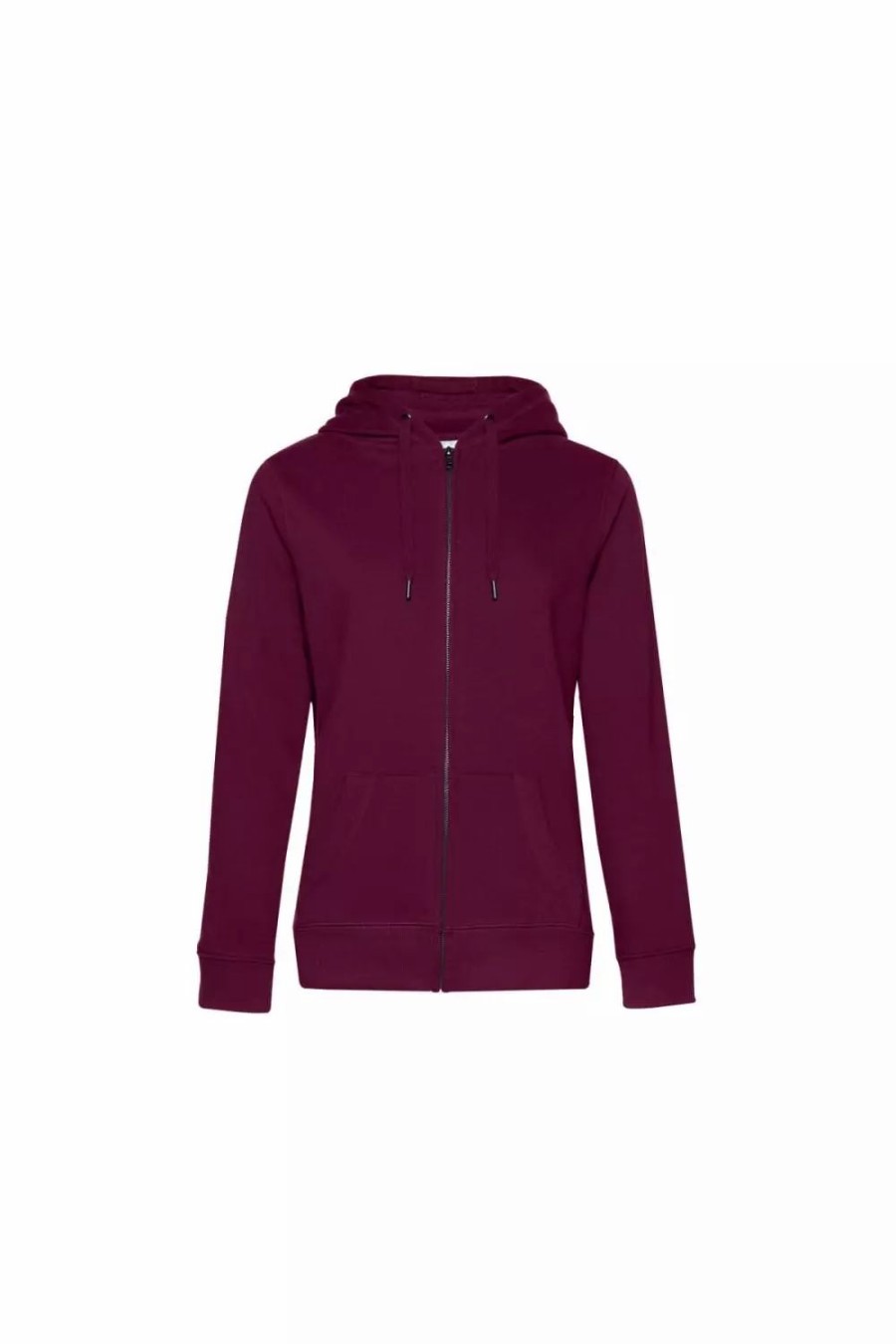 Sweatshirts & Sweaters * | B&C B&C Womens/Ladies Queen Hoodie ( ) Aubergine Purple