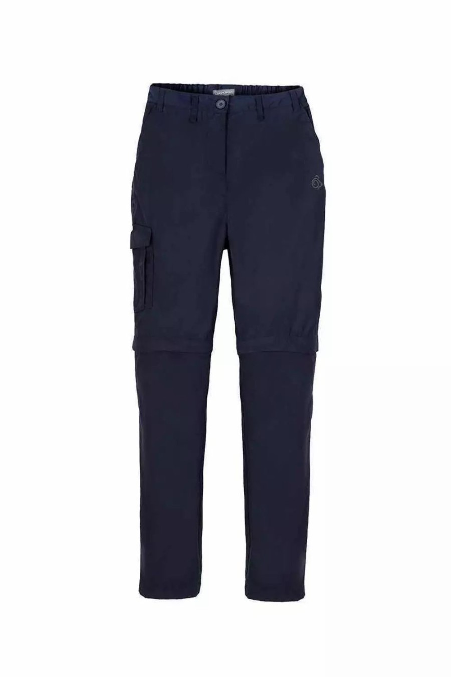 Bottoms * | Craghoppers Womens/Ladies Expert Kiwi Convertible Cargo Pants Dark Navy