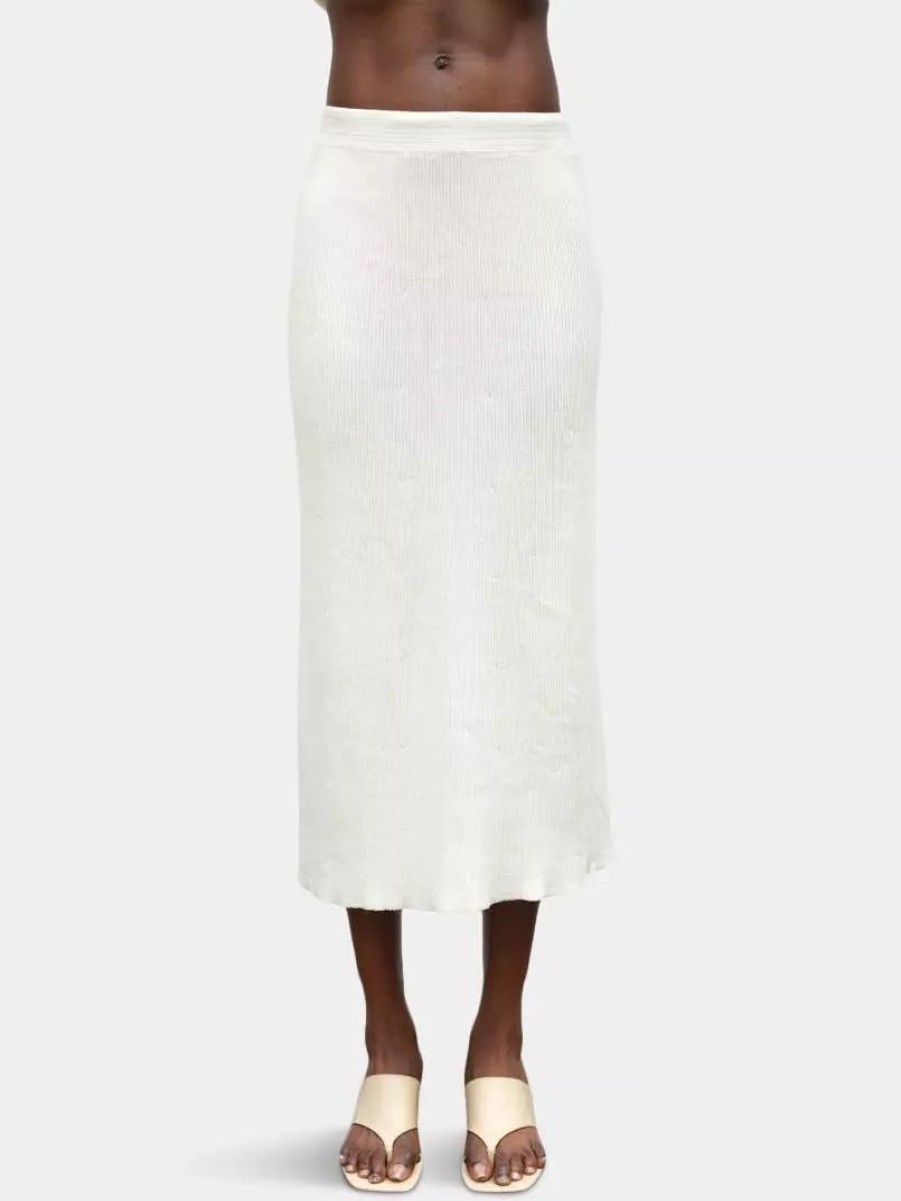 Skirts * | Eleven Six Mali Skirt Bone