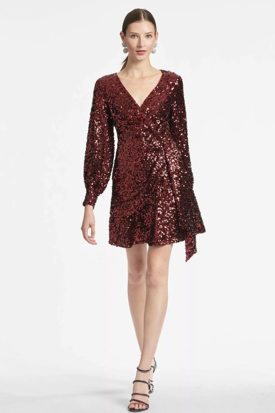 Dresses * | Sachin & Babi Delaney Dress Bordeaux