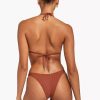 Swimwear * | Vitamin A California High Leg Copper Ecorib