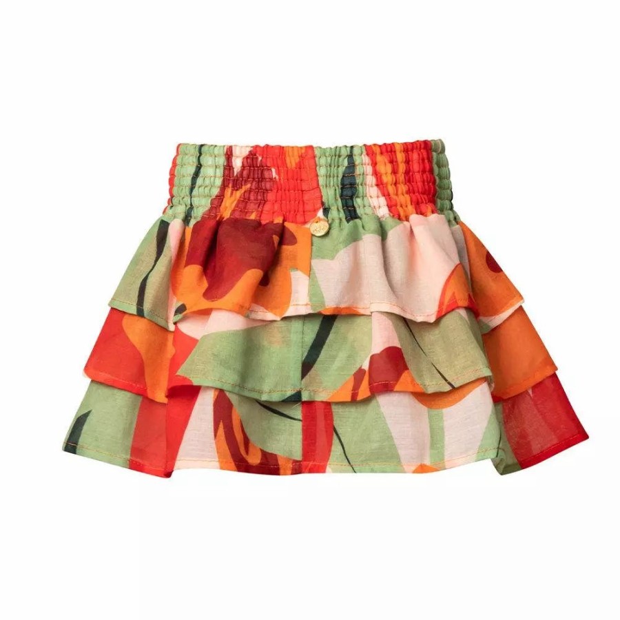 Skirts * | Mola Mola Carnation Lulu Skirt Red